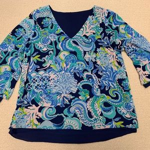 Lilly Pulitzer REVERSABLE top